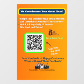 4 X 6ウィンドウの固定 ウィンドウサイン