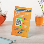 4 X 6ウィンドウの固定 台座サイン (インサイチュ)