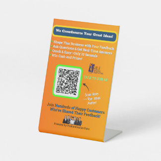 4 X 6ウィンドウの固定 台座サイン