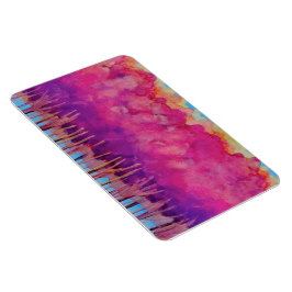 4 x 6水彩「開花」ツリーシリーズ マグネット