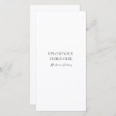 4 x 8インチセミグロス両面カード (正面/裏面)