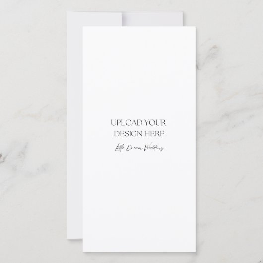 4 x 8インチセミグロス両面カード (裏面)