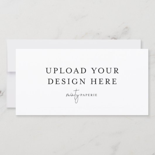 4" x 8インチフラットカード – 横 (正面)