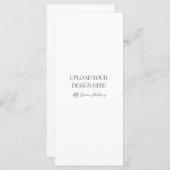 4 x 9インチセミグロス両面カード プログラム (正面/裏面)