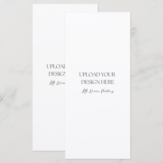 4 x 9インチ 半光沢 両面 カード (正面/裏面)