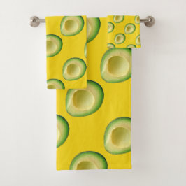 4Antoinetteのまわりのアボカド完全に バスタオルセット