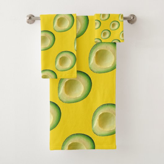 4Antoinetteのまわりのアボカド完全に バスタオルセット (インサイチュ)
