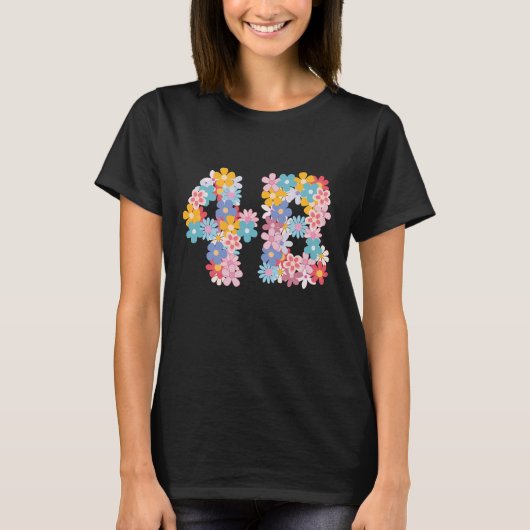 4Bフローラフェミニスト運動統一女性 Tシャツ (正面)
