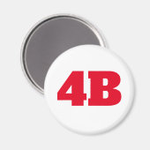 4Bマグネット マグネット (正面/裏面)