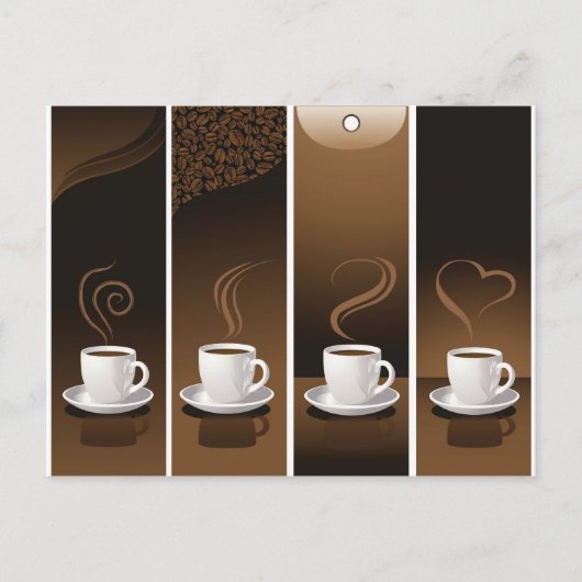 4CupsCoffee ポストカード (正面)