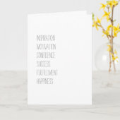 4Dフィット メンタルフィットネス グリーティングカード (黄色い花)