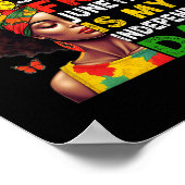 4Dnt Set Me Free Juneechは独立 ポスター (角)