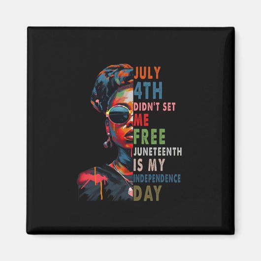 4Dnt Set Me Free Juneechは独立 マグネット (正面)