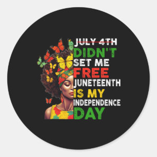 4Dnt Set Me Free Juneechは独立 ラウンドシール