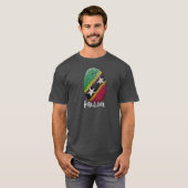 4Ever Thumbprint Mens T-shirt - St. Kitts Nevis Tシャツ (正面フル)
