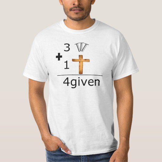 4given -彼のためのTシャツ Tシャツ (正面)