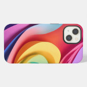 4Kの高解像度グラデーション傑作 iPhoneケース (裏面横)