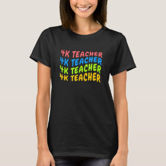 4K担任の新学期 Tシャツ