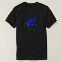 4Life青いロゴのティーSS/19