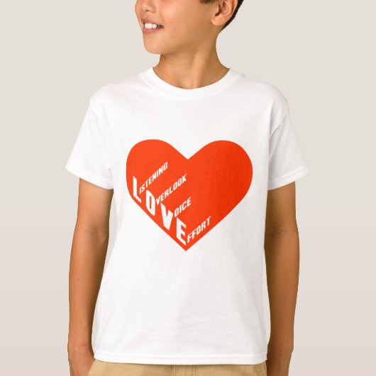 4love tシャツ (正面)