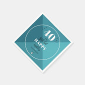 4Oとホット スタンダードカクテルナプキン (角)