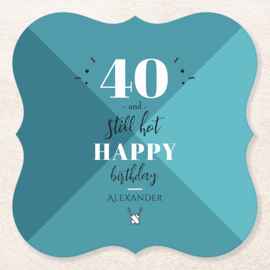 4Oとホット ペーパーコースター (正面)