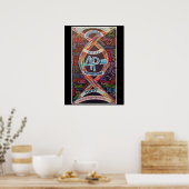 4p- Wordコラージュのポスター ポスター (キッチン)