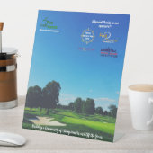 4Tエーカーのテーブルスタンド 台座サイン (インサイチュ)