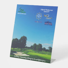 4Tエーカーのテーブルスタンド 台座サイン