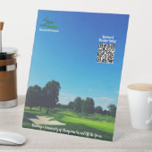 4Tエーカーのテーブルスタンド 台座サイン (インサイチュ)