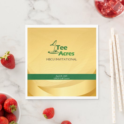 4Tエーカー金ゴールド紙ナプキン スタンダードランチョンナプキン (インサイチュ)