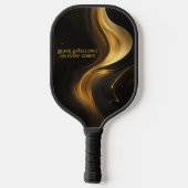 4Tee Acresピックボールパーソナライズされたパドル ピックルボールラケット (裏面)