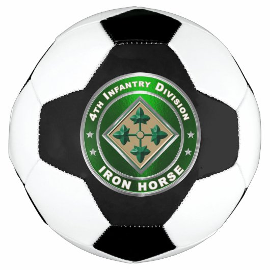 4th歩兵師団 割引価格 サッカーボール (正面)