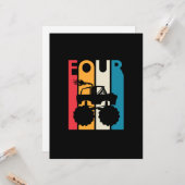 4th誕生日ギフト4ヴィンテージモンスタートラック カード (正面/裏面インサイチュ)