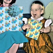 4th誕生日ブルーエレファントバルーンプレゼントキッズ