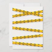 4th誕生日建築パーティの招待状 招待状 (裏面)