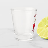 4th Anniversary Card, Fruit Anniversary Ornament ショットグラス (左)