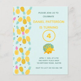 4th birthday男の子の誕生日カード