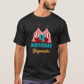 4th Birthday Ringmaster Kids Circus Tシャツ (正面)