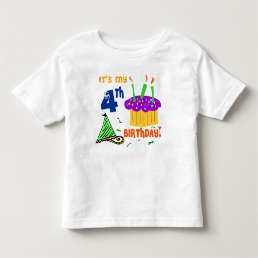 4th Birthday Tシャツ (正面)