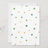 4th Dinosaur Birthday Invitation 招待状 (裏面)