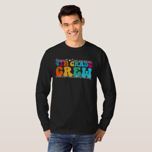4th Grade Crew Appreciation Week Back to School Tシャツ (正面フル)