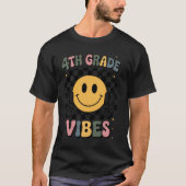 4th Grade Vibes Fourth Gradeeam Back to Schooleach Tシャツ (正面)