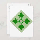 4th Infantry ポストカード (正面/裏面)