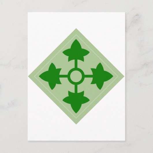 4th Infantry ポストカード (正面)