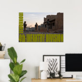 4th Infantry Division ポスター (ホームオフィス)