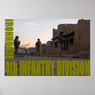 4th Infantry Division ポスター
