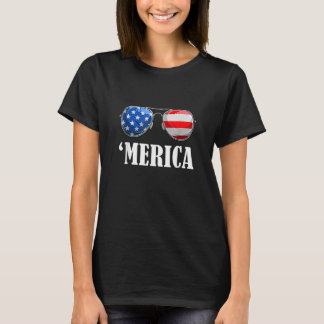 4th July America Independence Day Patriot USA Mens Tシャツ