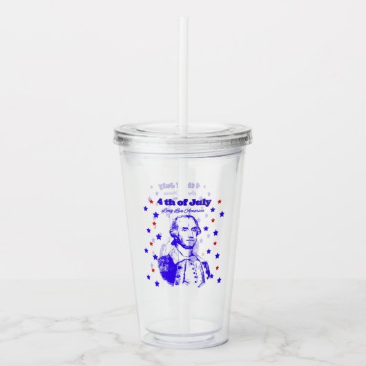 4th of July アクリルタンブラー (正面)
