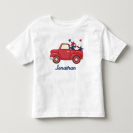 4th of July オリジナル ピックアップトラック Tシャツ